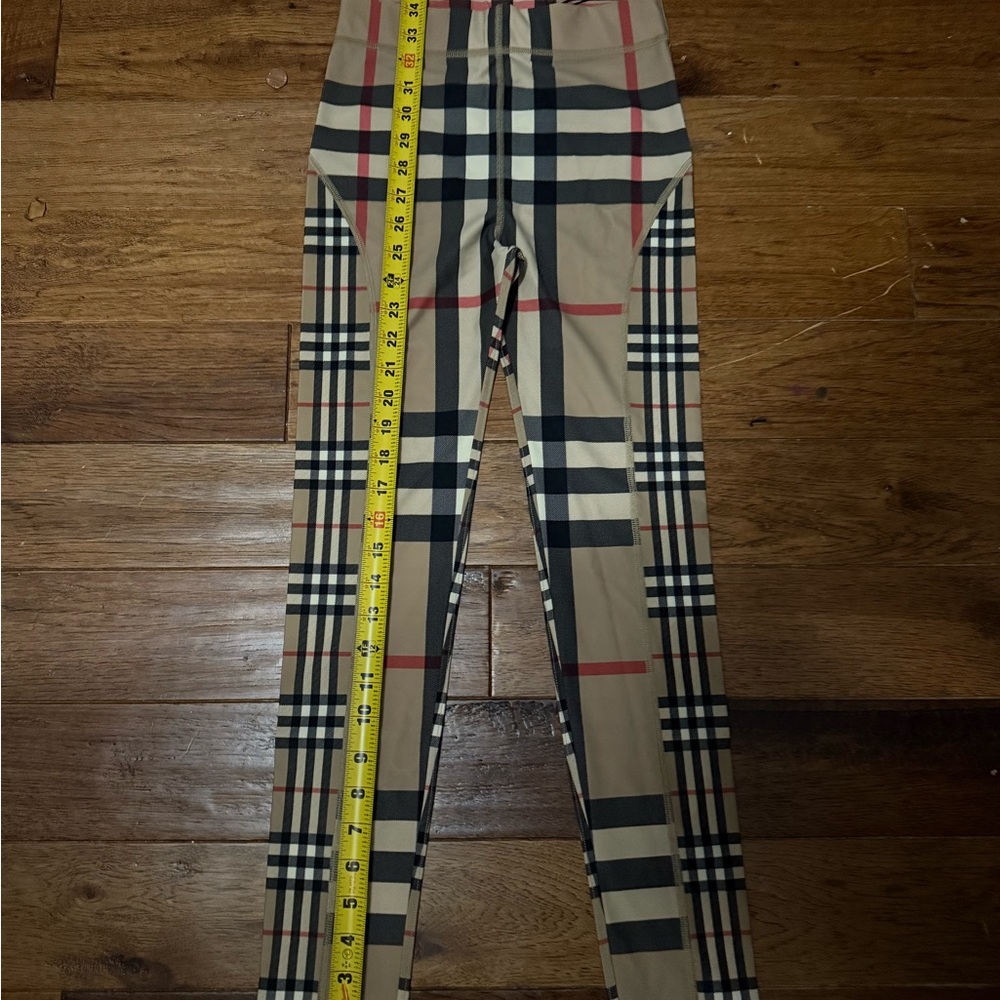 Burberry Stylish Kids Plaid Leggings size 12